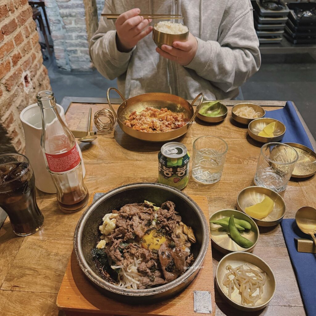 フランス北部の街、リールの韓国料理レストランYori