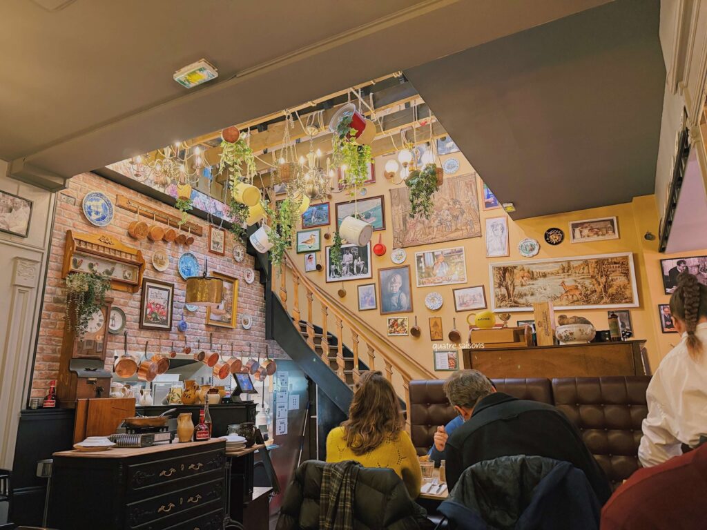 フランス北部の街リールのレストラン、Les Marmites Lilloises, Bistrot de Copains