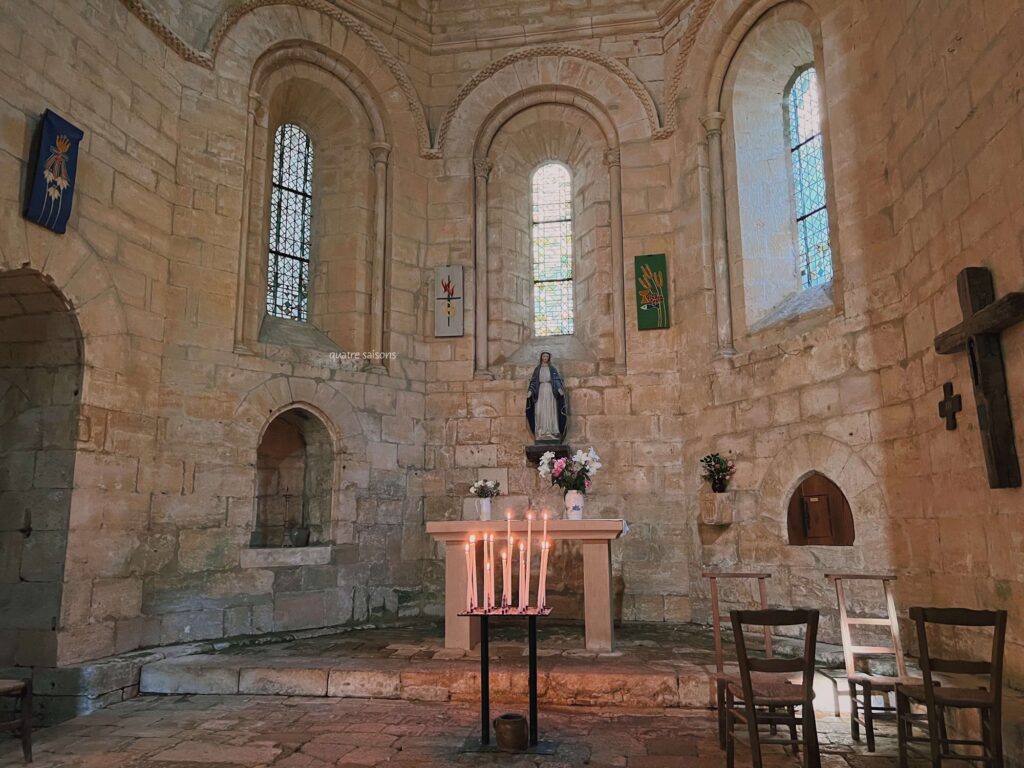 フランス南西部にあるサン・タマン・ド・コリー修道院教会