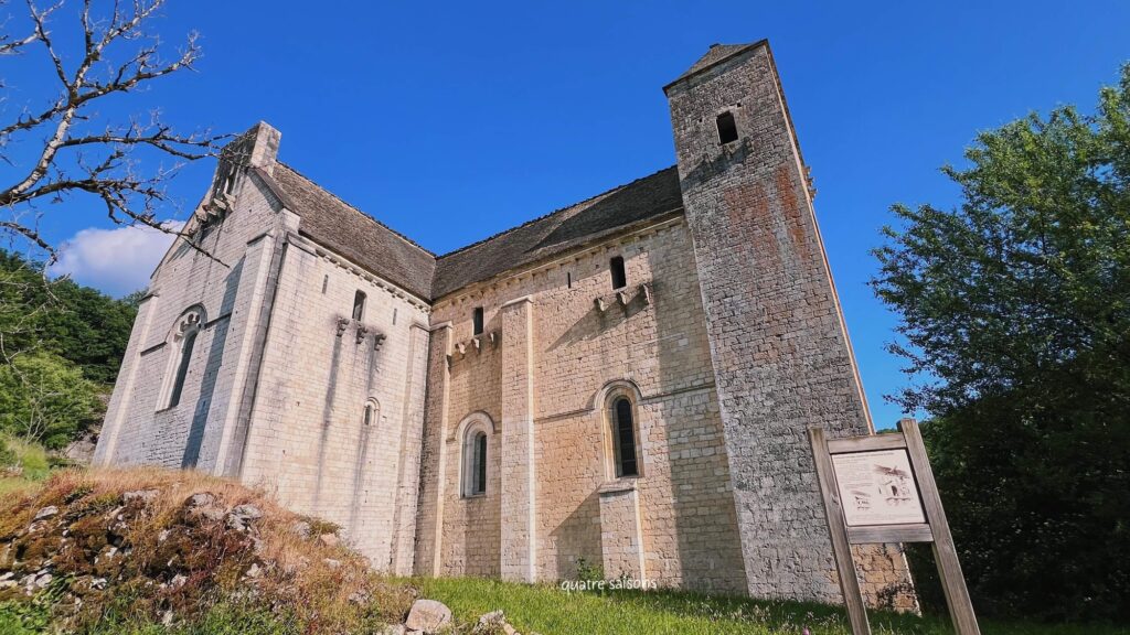 フランス南西部にあるサン・タマン・ド・コリー修道院教会