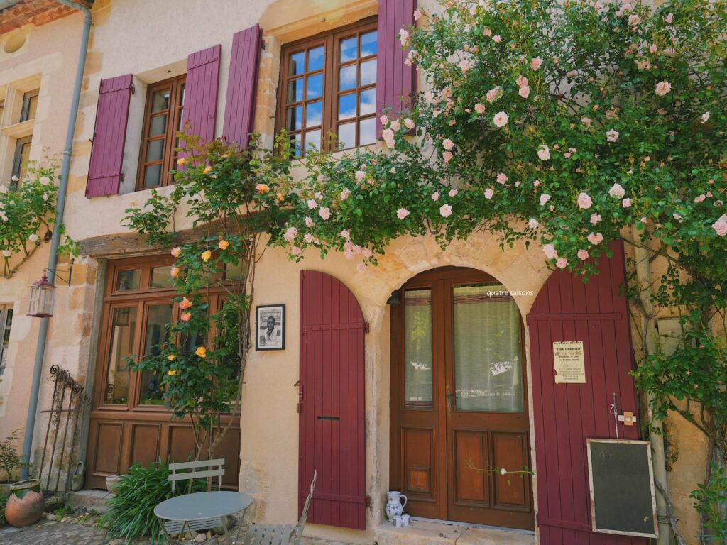 フランス南西部の村、サン・ジャン・ド・コールで見つけたバラ