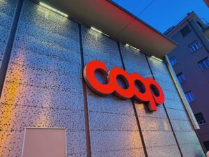イタリアのスーパー、コープ。