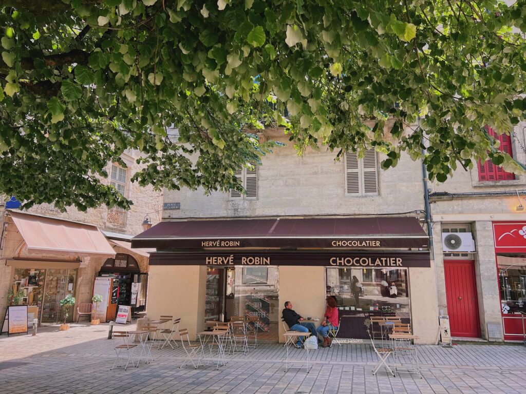 フランス南西部の街、ペリグーのチョコレート屋さんHervé Robin