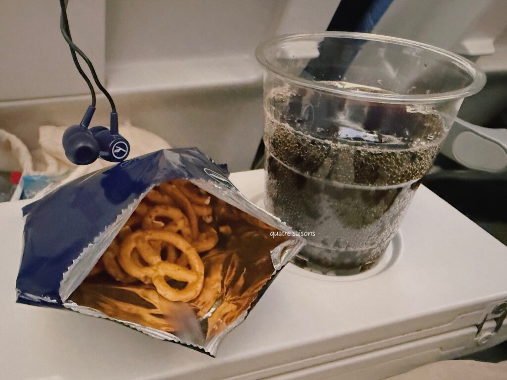 2026年3月ルフトハンザ航空の機内食、羽田からミュンヘン