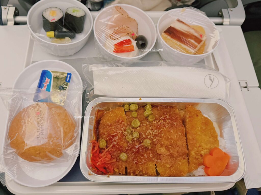 2026年3月ルフトハンザ航空の機内食、羽田からミュンヘン