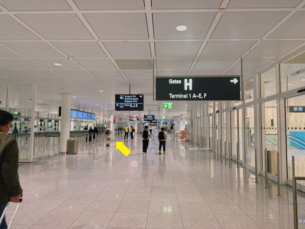 ミュンヘン空港でヨーロッパ線への乗り継ぎ、2026年3月