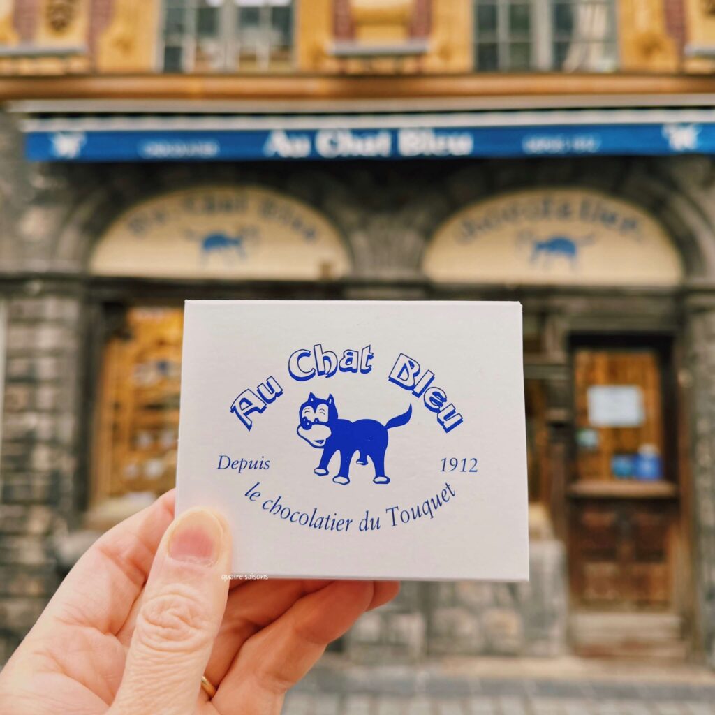 フランスの街、リールのチョコレート屋さんAu Chat Bleu