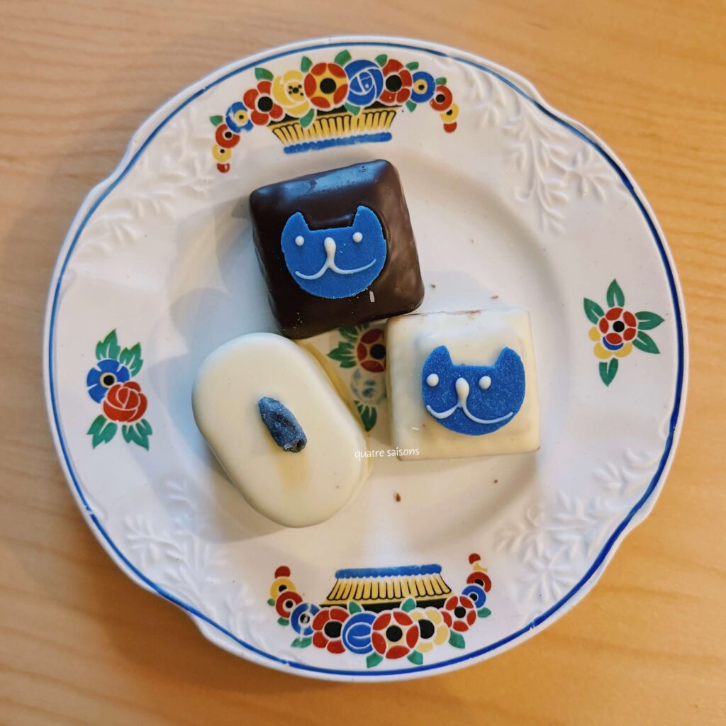 フランスの街、リールのチョコレート屋さんAu Chat Bleu