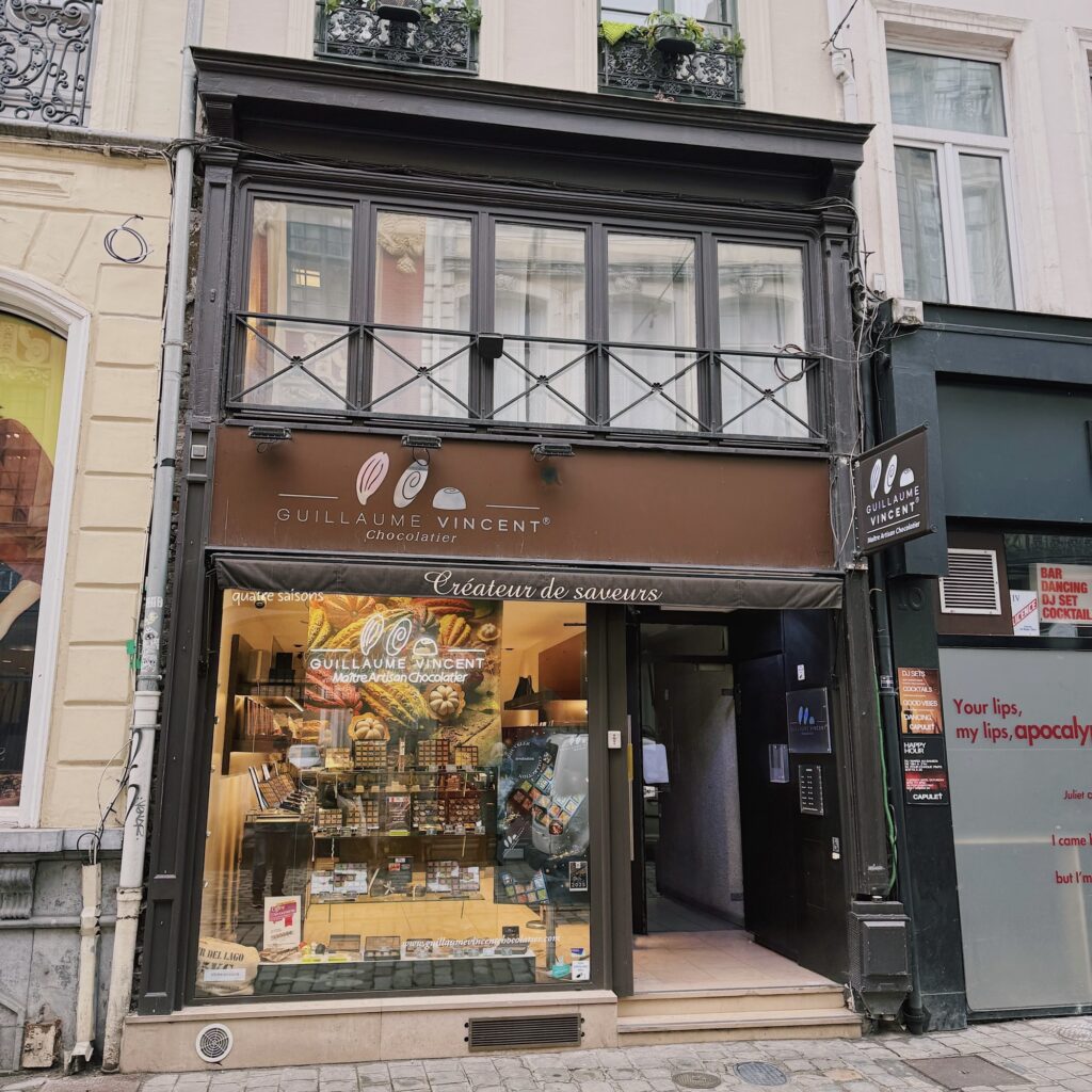 フランス北部の街リールのチョコレート屋さん、Guillaume Vincent Chocolatier