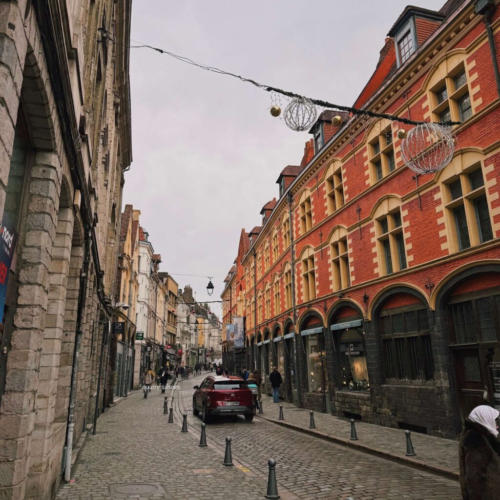 フランス北部の街、リールにあるrue de la Monnaie(貨幣通り)