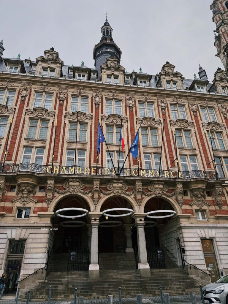フランス北部の街、リールの商工会議所