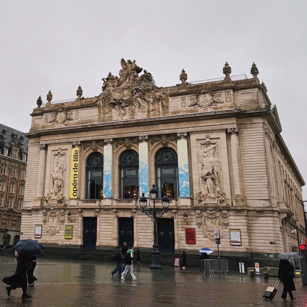 フランス北部の街、リールのオペラ座