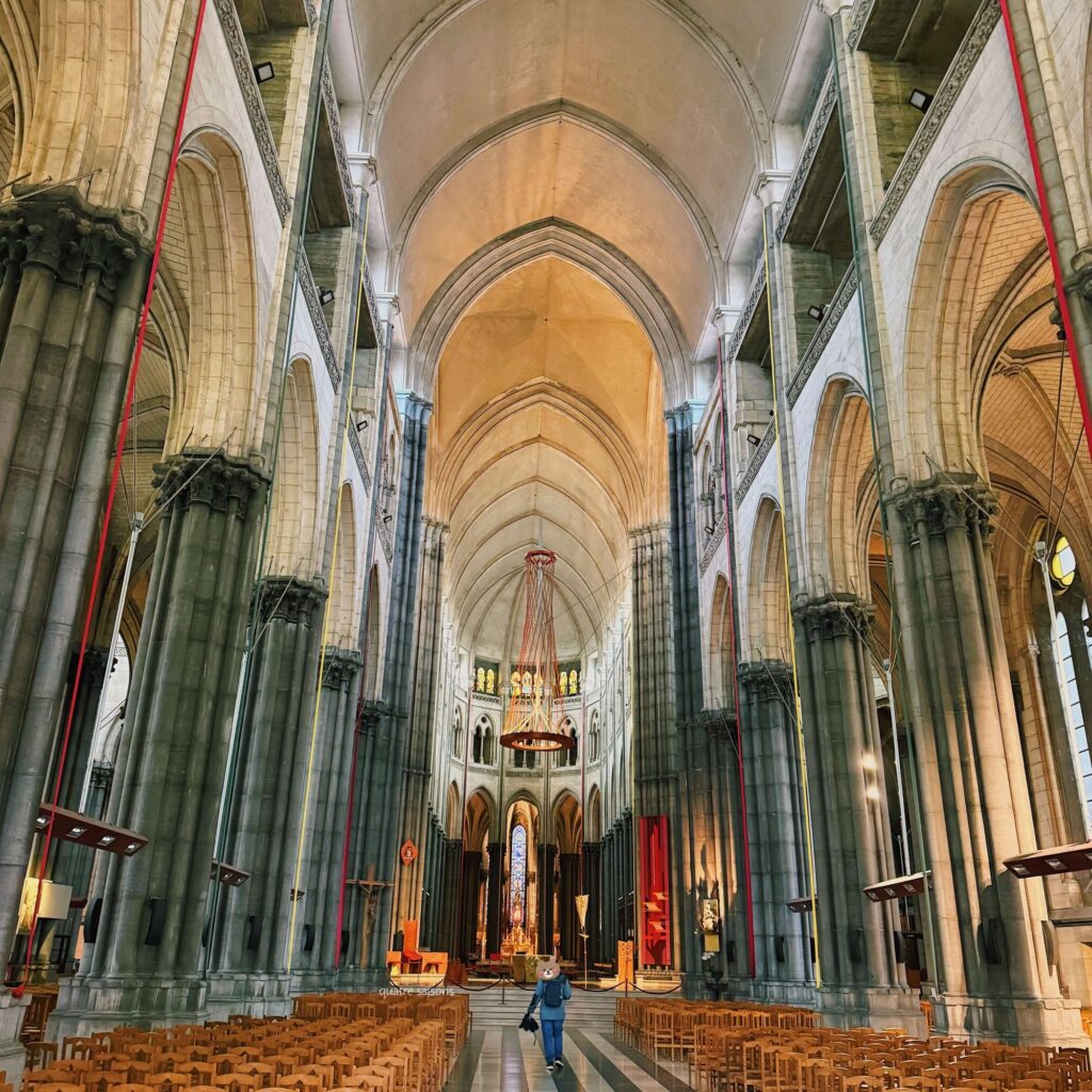 フランスの街リールにあるノートル・ダム・ド・ラ・トレイユ大聖堂