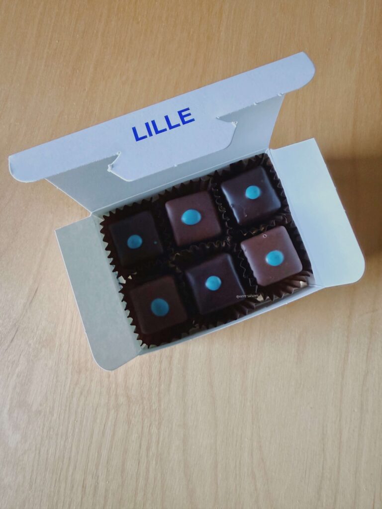 フランスの街、リールのチョコレート屋さんAu Chat Bleu