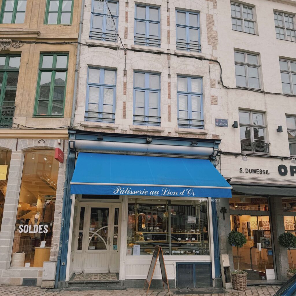 フランス北部、リールのパティスリー、Pâtisserie au Lion d'Or