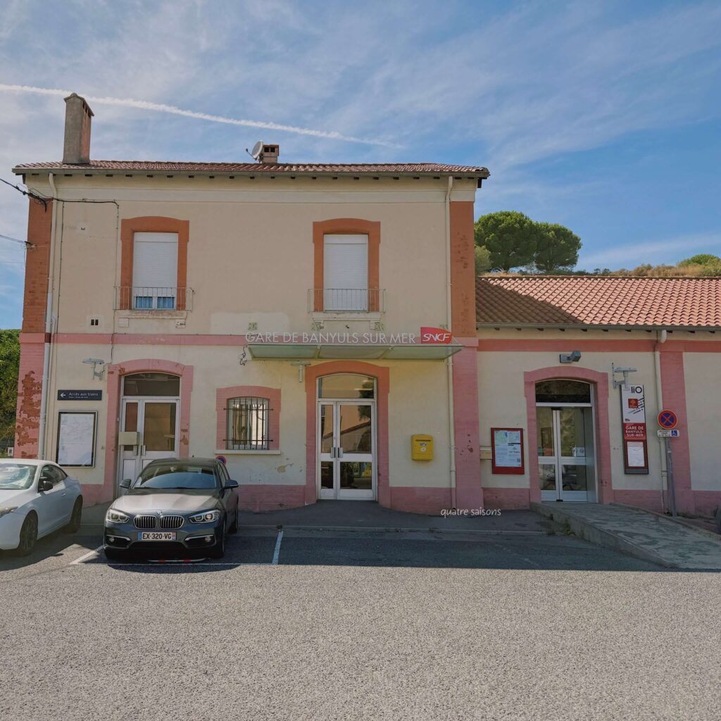 フランス南西部、スペイン国境近くの街バニュルス＝シュル＝メール