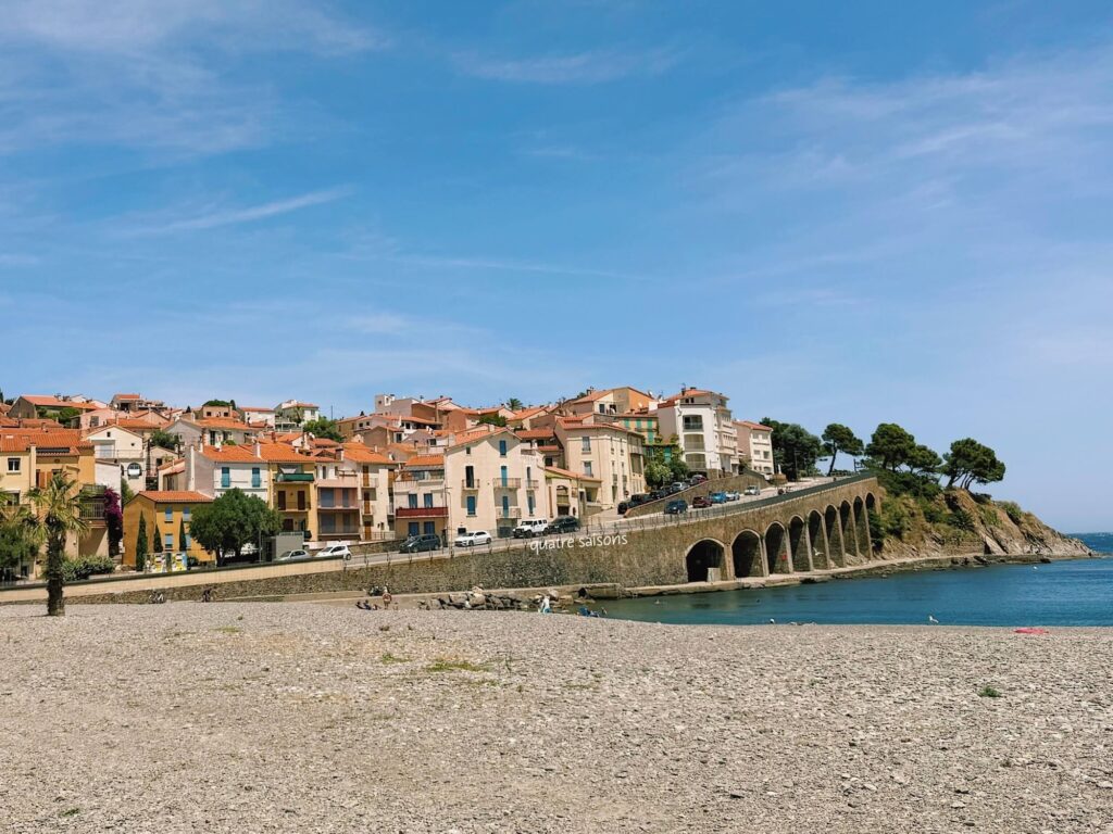フランス南西部、スペイン国境近くの街、バニュルス＝シュル＝メール