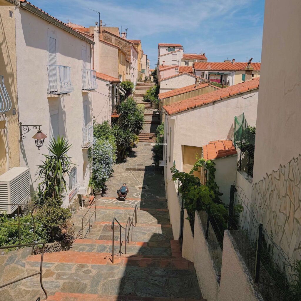 フランス南西部、スペイン国境近くの街バニュルス＝シュル＝メー