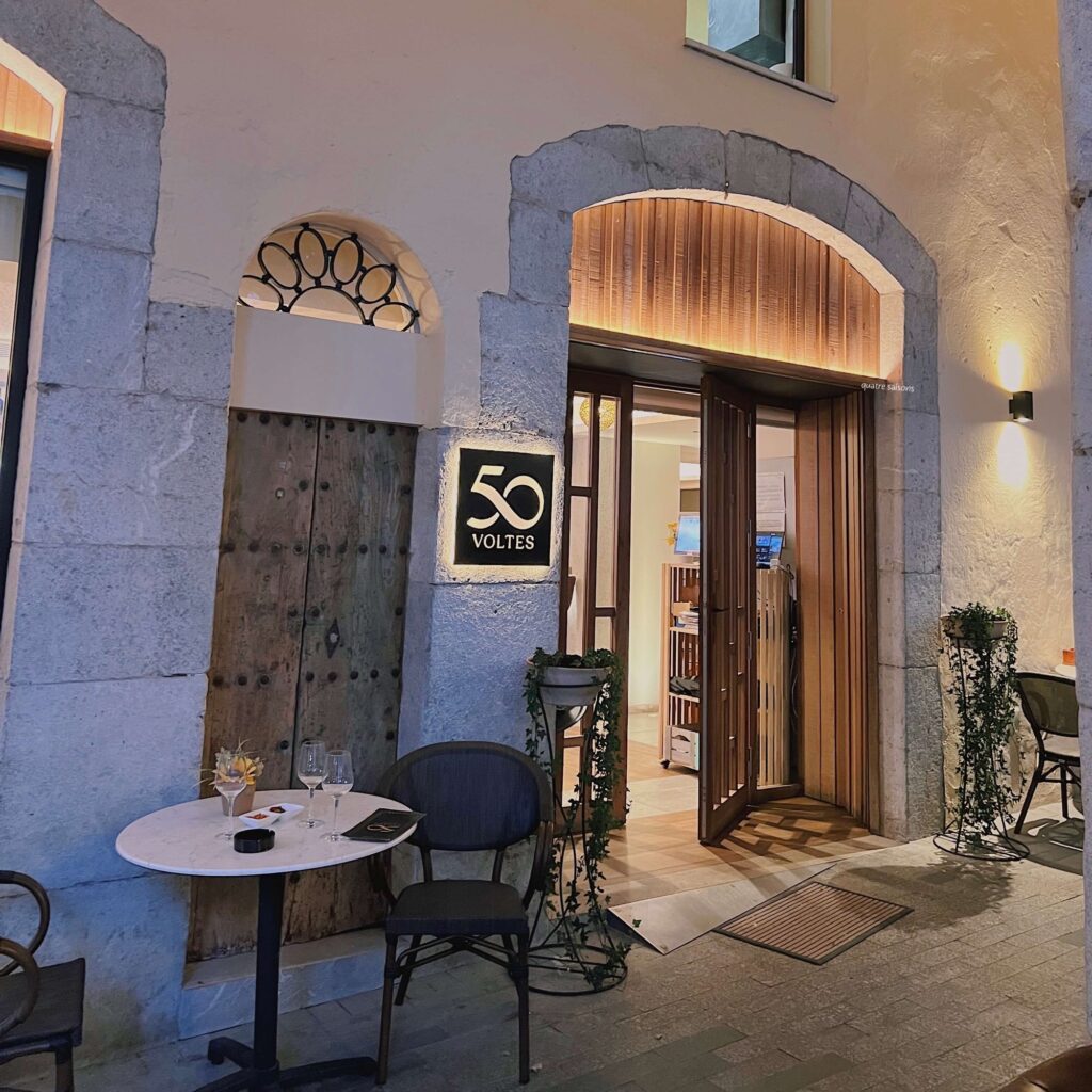 スペイン、フィゲラスのレストラン50 Voltes Restaurant